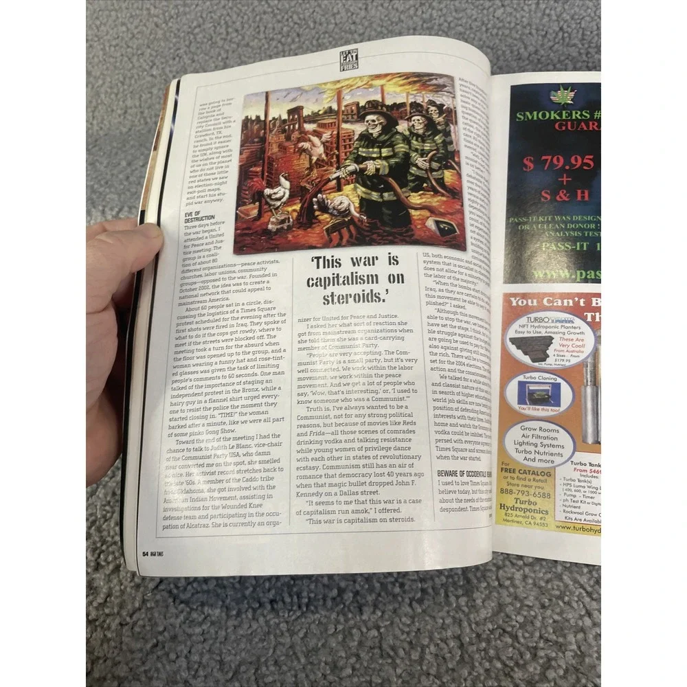 High Times Pauly Shore Summer‎ Planting Guide July 2003 Magazine